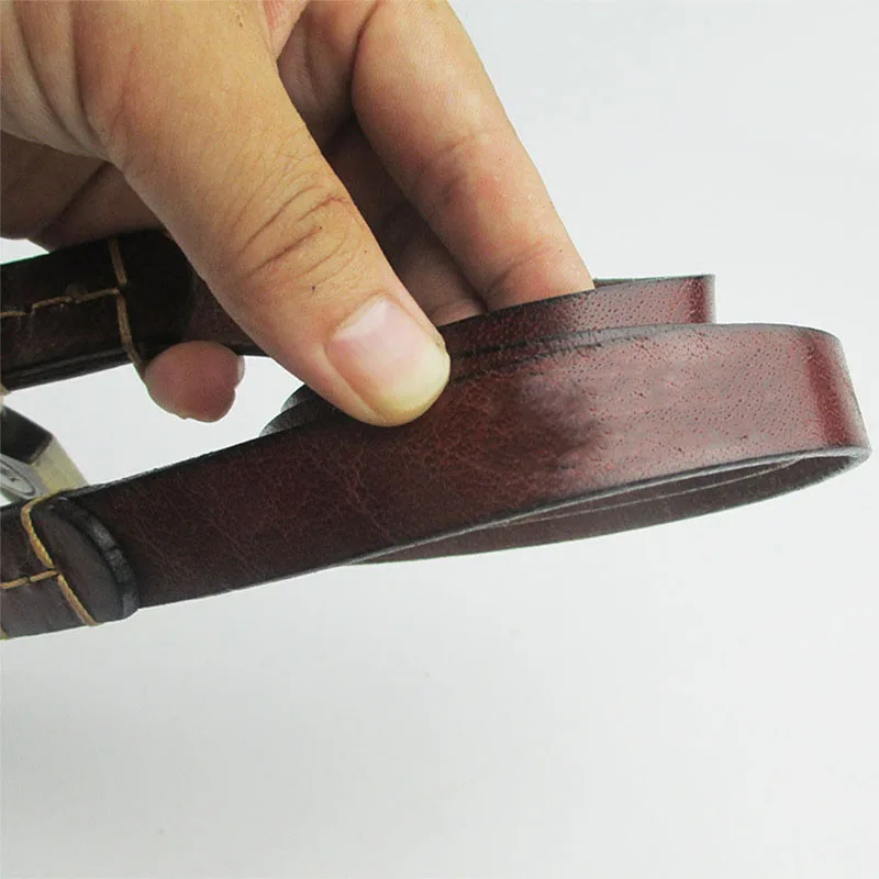 Большой Поводок из натуральной кожи для собак поводок обучения ходьбе свинцовые