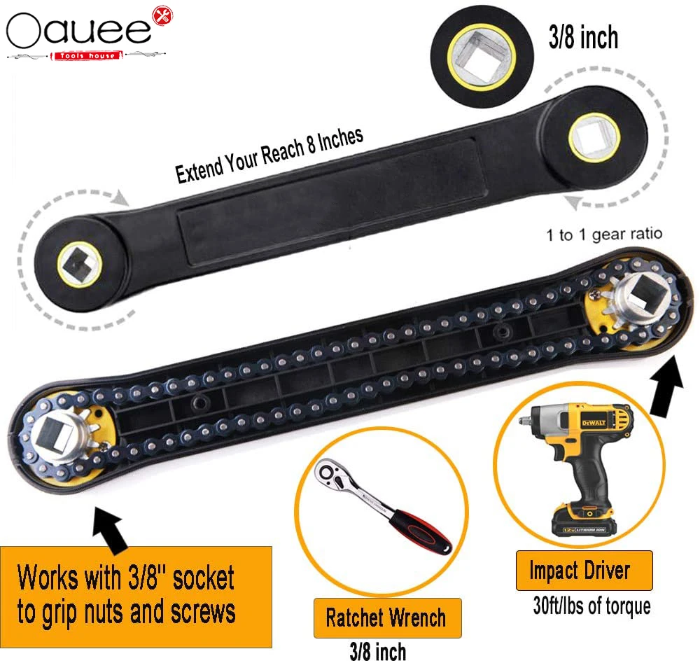 

Universal Extension Wrench Automotive DIY 3/8"Tools for Car Vehicle Auto Replacement Parts Hand Tool Manual Car
