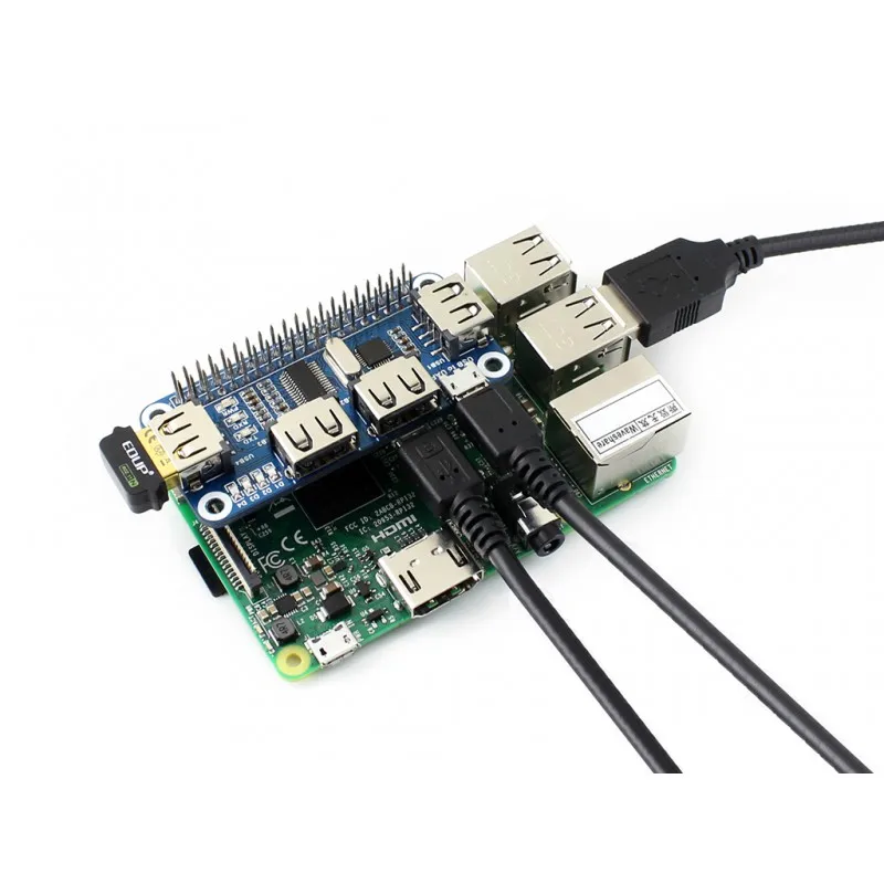 AiSpark 4 Port usb- HAT  Raspberry Pi