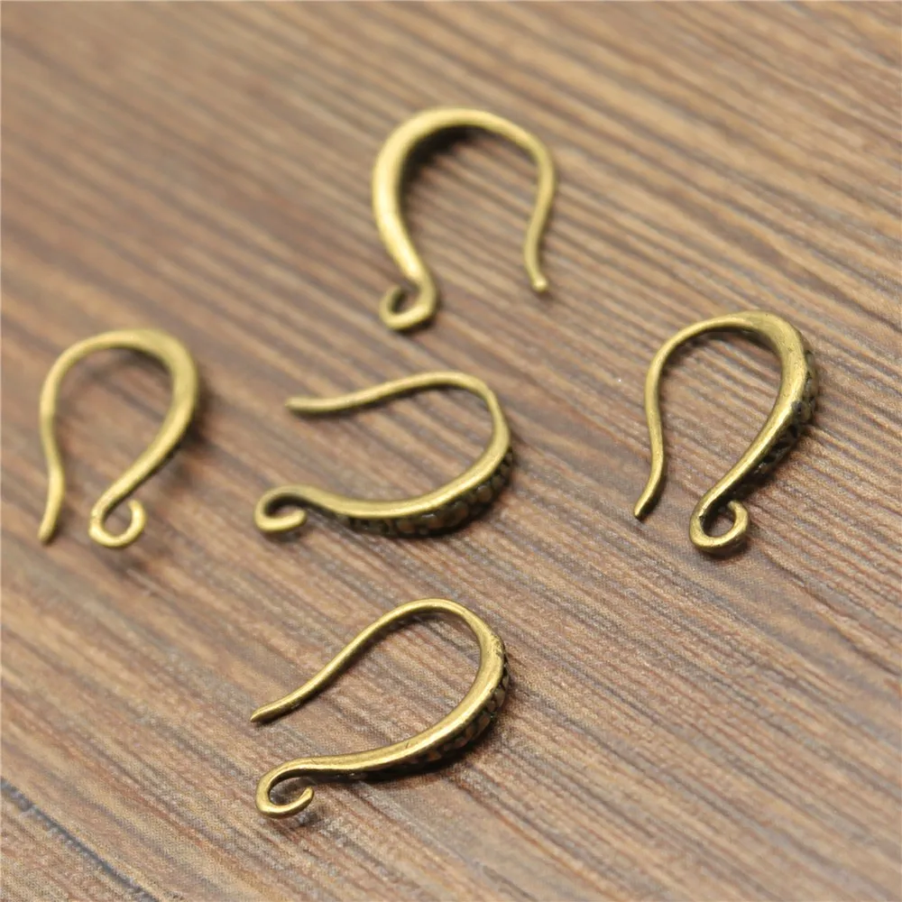 

Accessories for jewelry charm DIY 10x15mm earring hook earring setting 10pcs
