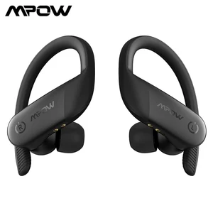 Беспроводные наушники Mpow Flame Lite, спортивные наушники-вкладыши Bluetooth, водонепроницаемые наушники с зарядным кейсом, воспроизведение басов IPX7, время работы 30 часов