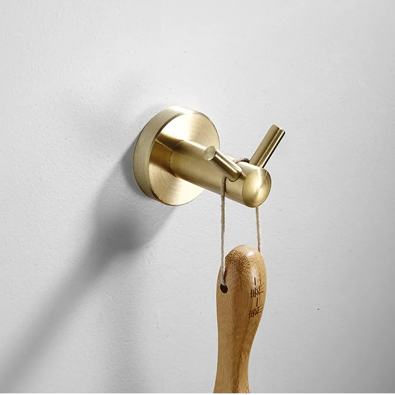 

Набор фурнитуры для ванной из нержавеющей стали матовый золото