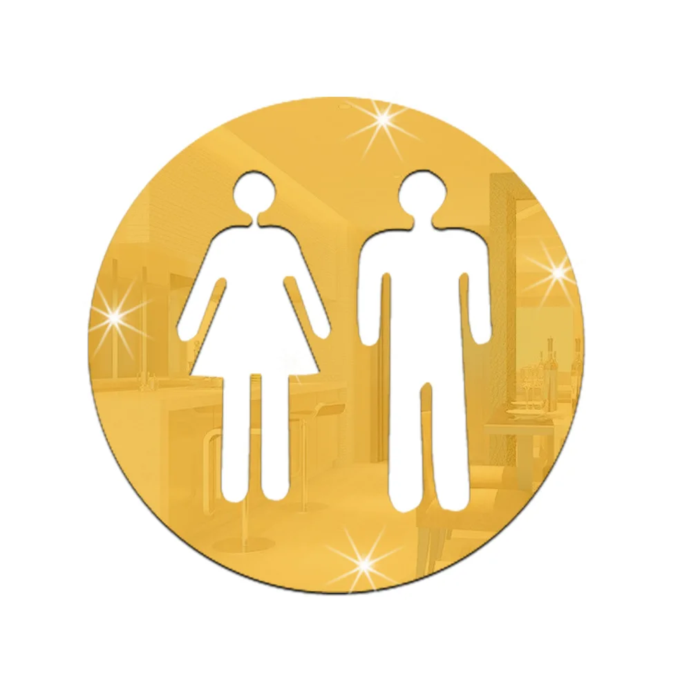 3 шт. наклейки на стену в виде зеркала | Дом и сад