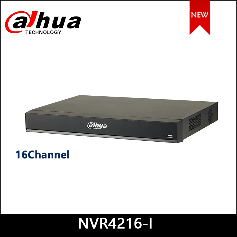 Видеорегистратор Dahua NVR 16 каналов 1U ии сетевой видеорегистратор IP видео доступ