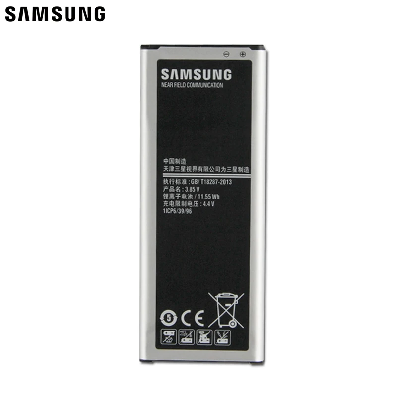Samsung сменный аккумулятор EB-BN916BBC для samsung GALAXY NOTE4 N9100 N9106W NOTE 4 N9108V N9109V с NFC 3000mAh