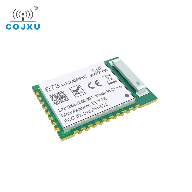 NRF52840 Беспроводной модуль RFID BLE4.2/5.0 2.4 ГГц В/В 8 дБм E73-2G4M08S1C 120м Дальний диапазон передатчика-приемника данных Cojxu.