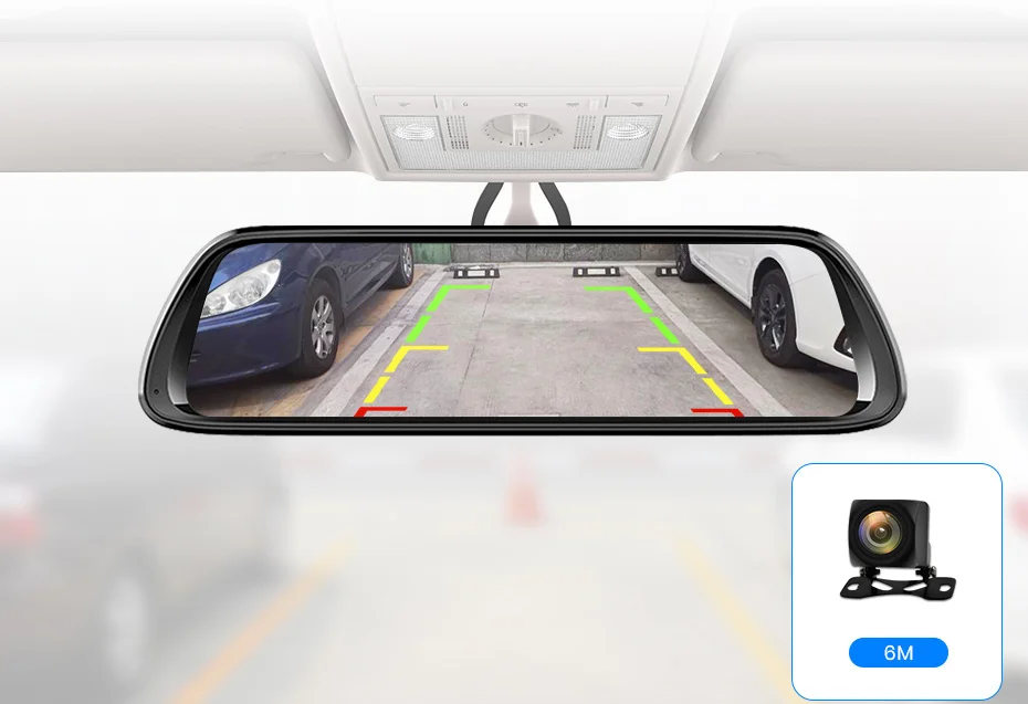 Junsun A960 Android 8.1 4G видеорегистратор GPS регистратор WiFi dash cam зеркало 9,88" видеорегистраторы автомобильные зеркало регистратор авторегистраторы зеркало видеорегистратор видеорегистратор зеркало