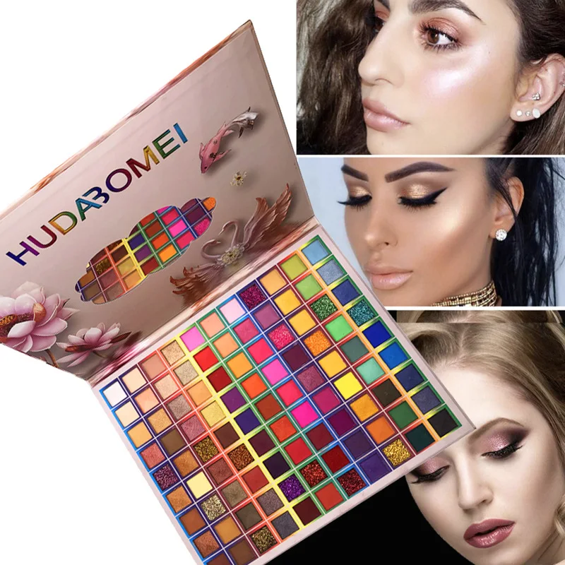 

99 Color Matte Eye Shadow Palette Easy To Color Natural Waterproof Brighten Long Lasting Skin-Friendly Makeup Eyeshadow Makeup