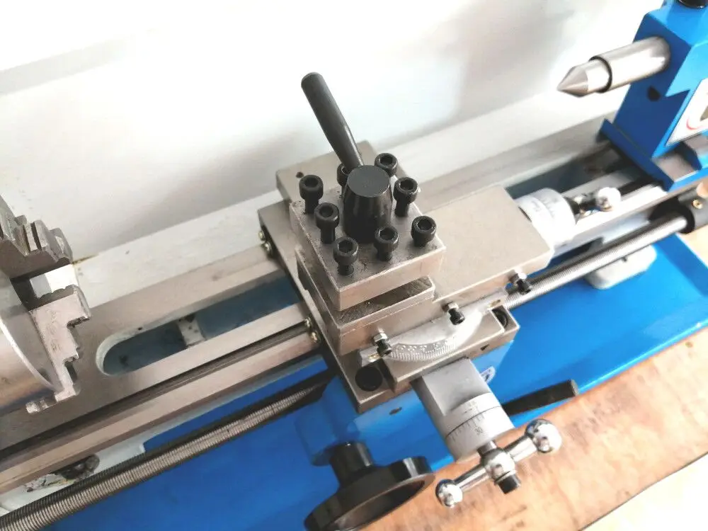 Токарный мини-станок с ЧПУ 600 Вт для обработки металла | Инструменты