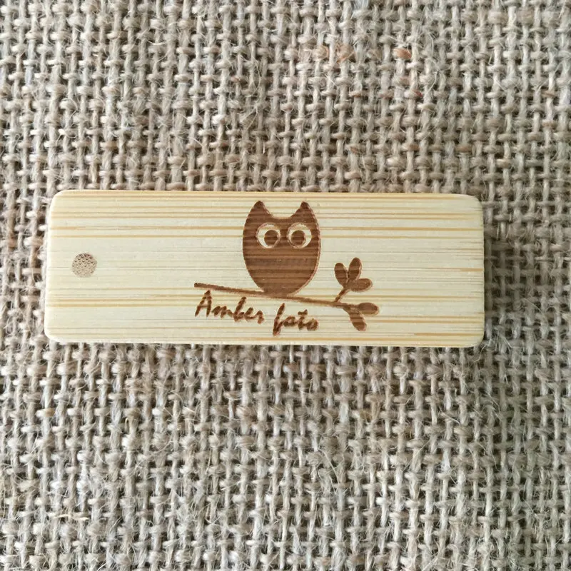 Деревянный USB флэш накопитель (10 бесплатных логотипов на заказ) + коробка Флэшка 8