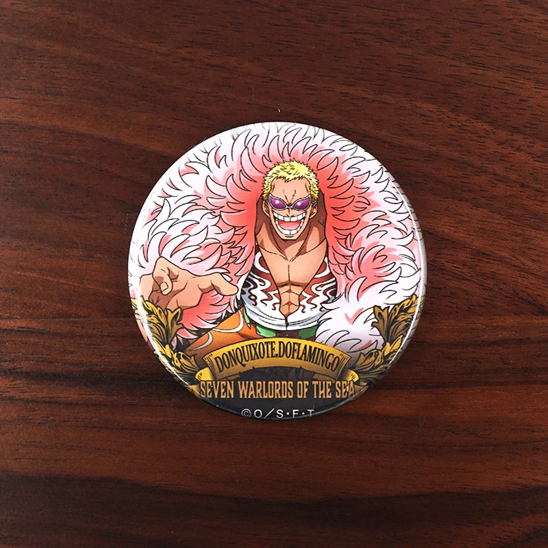 Цельный значок аниме цзиньбе Луффи Зоро Санджи Багги иванков Эйс Мория михок