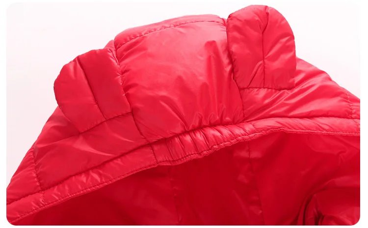 Теплая осенне зимняя куртка для девочек 70 120 см пальто мальчиков куртки маленьких