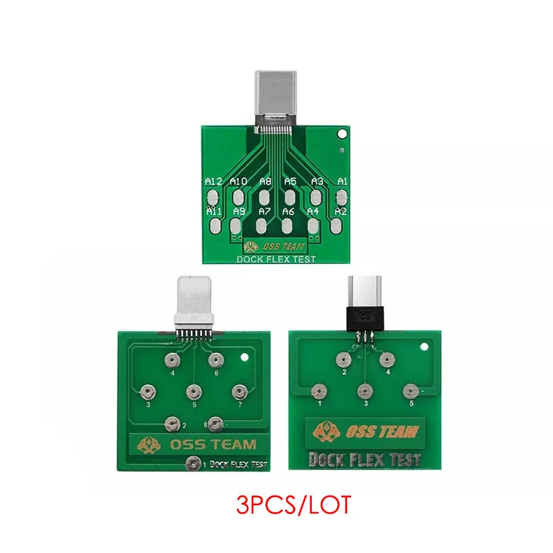 3 шт./партия тестовая плата Micro USB для iPhone 6 7 8 и телефонов Android U2