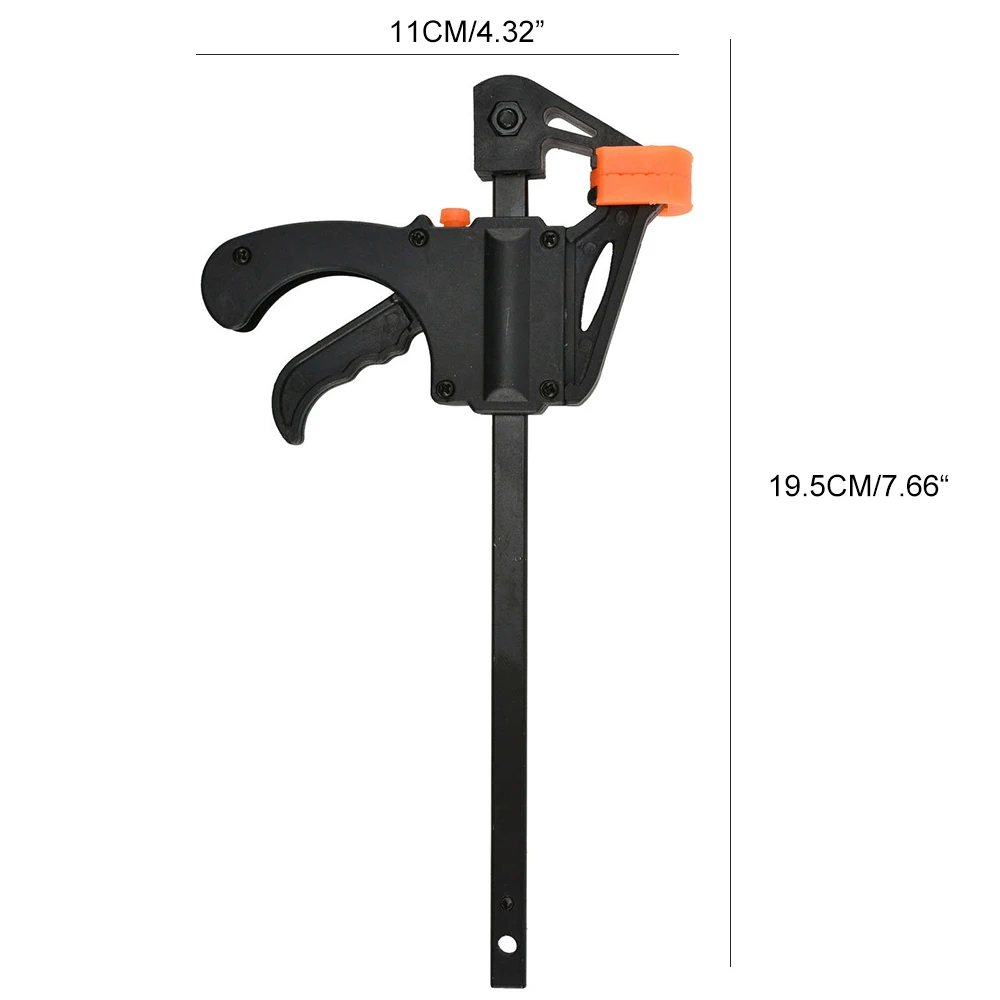 5pcs Woodworking Work Bar Mini F Clamp Clip Set Hard Quick Ratchet Release DIY Carpentry Hand Tool Gadget | Обустройство дома