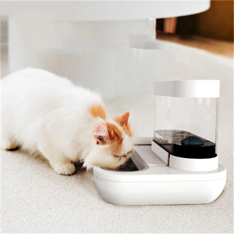 

Pet supplies 4 kinds of pet cat bowl dog feeder bowl cat automatic drinking fountain 1.5 liter capacity puppy feeder products