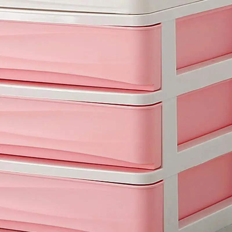 

Plastic Cosmetic Drawer Makeup Organizer Makeup Storage Box Container Desktop Sundry Storage Case(3-Layer+Partition Box )