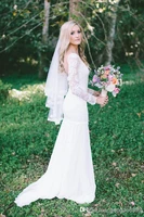 vestido de noiva cheap 2016 sexy backless vintage lace wedding dress free shipping casamento new arrival handmade long sleeve