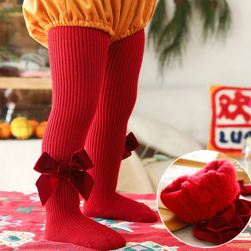 

JXYSY Winter Girls Leggings Children Pants Cotton Autumn Kids Baby Toddler Thick Fleece Warm Pants For Girls Trousers Kids Pants