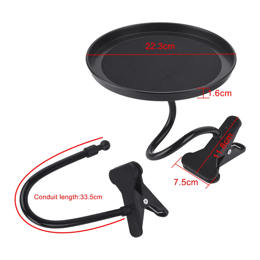 

Multifunctional Car Cup Holder Swivel Tray Car Food Tray Adjustable Dining Table Drink Coffee Bottle Organizer Clamp Bracket