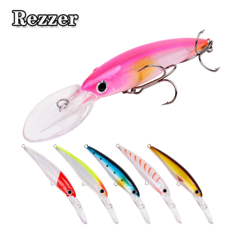 

Lure Bait 17cm / 32g Foreign Trade Plastic Decoy Sea Fishing Bionic Bait Minnow Hard Bait Fishing Equipment Convenient