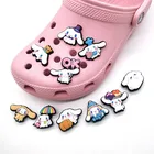 Sanrio Croc очаровательные коричные кавайные модели кукол аксессуары украшения из ПВХ Мультяшные животные для Hello Kitty Sanrio детский подарок