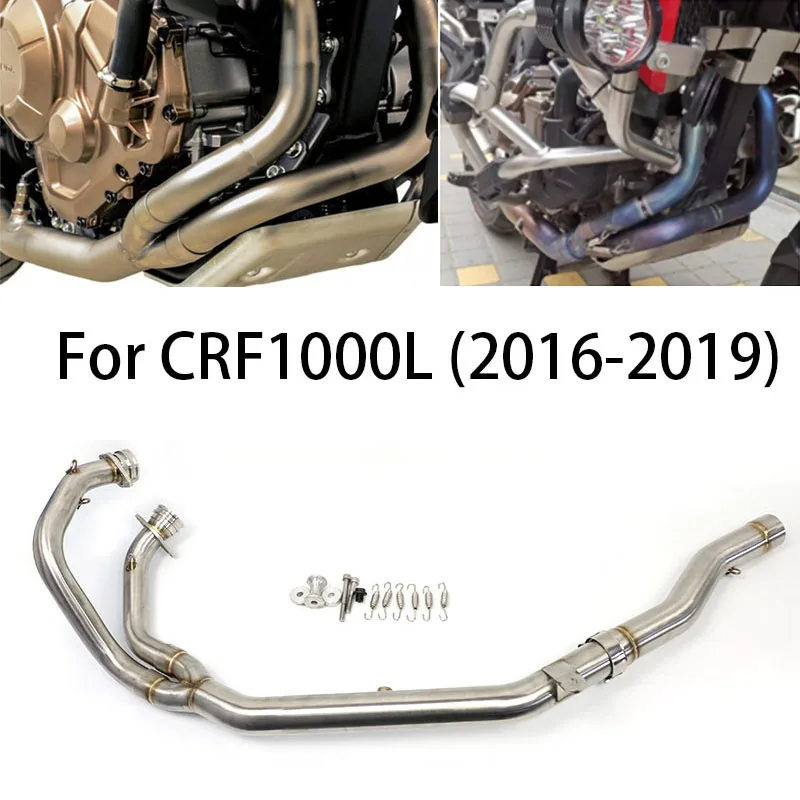 

51 мм для Honda CRF1000L 2016-2019 мотоциклетный мотоцикл Модифицированная выхлопная Передняя звеньевая труба mid соединение escape moto