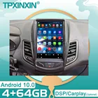 Android 10 4 + 64G для Ford Fiesta MK7 2009-2016 IPS сенсорный экран навигация автомобильный мультимедийный GPS радио плеер Buit-in Carplay