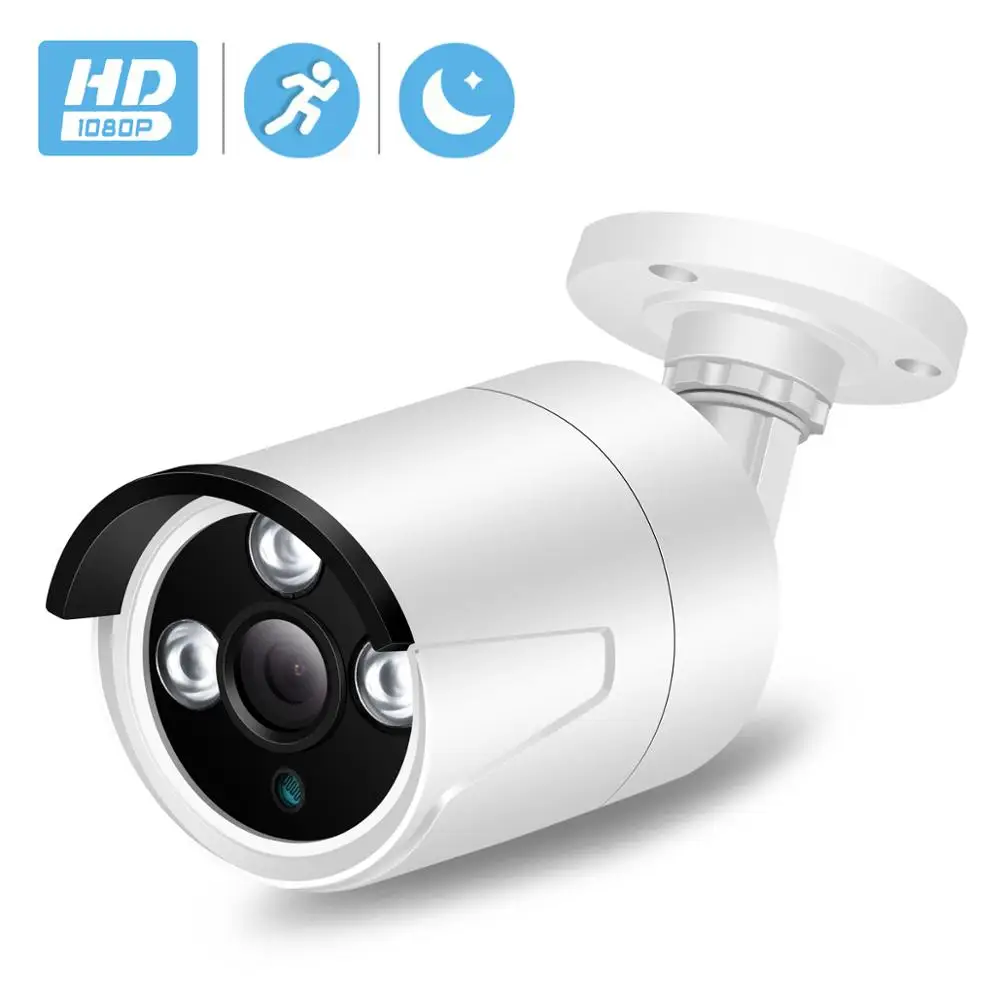 Besder H.265 SONY IMX307 Full HD 1080P IP камера пуля наружная Водонепроницаемая камера безопасности CCTV Обнаружение движения 25 м ночное видение