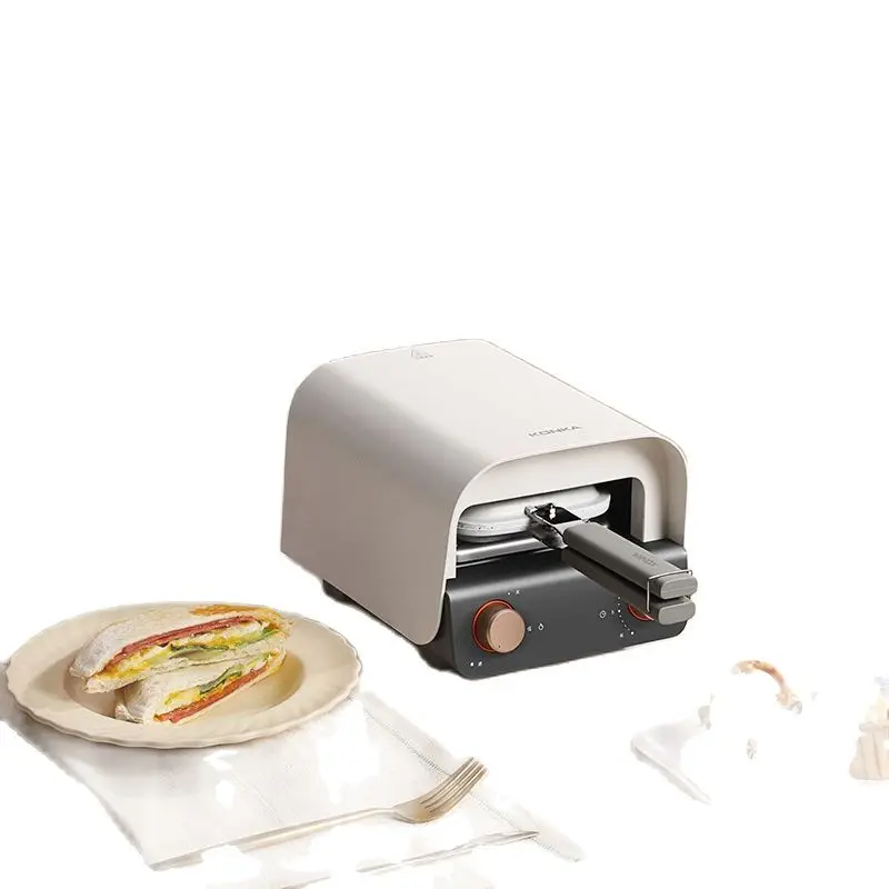 

Не липкая Ретро вафельница, двухскоростная вафельница Vitality с регулировкой времени, удобная машина для приготовления сэндвичей на завтрак ...