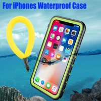ip68 waterproof cover suitable for iphone 12 11 pro max xs max xr 6 7 8 redpepper transparent armor diving and