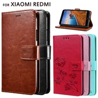 case for xiaomi redmi 8 7 wallet case for xiaomi redmi 7a 8a premium phone protector pu leather flip stand cover capas