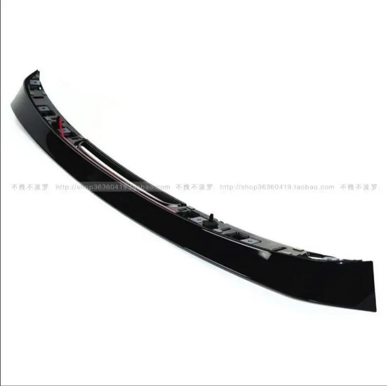 ABS черный автомобиль заднего крыла багажник выступ Спойлеры для Фольксваген Поло