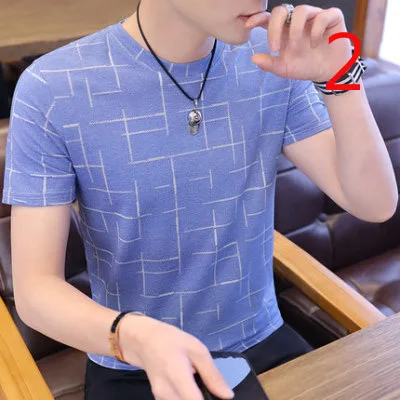 

Men's 2020 New Korean Harajuku Style T-Shirt Men's Short Sleeve Trend