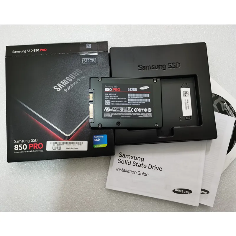 Для Samsung SSD 850 Pro 512 ГБ MZ7KE512 Твердотельный накопитель для ноутбука Y5V6V 0Y5V6V