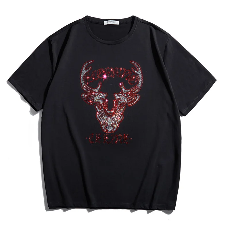 

2020 New Fake Jacket Print T-Shirt Skull 3d T-Shirt Summer Trendy Short Sleeve T-Shirt Top Men/Female Short Sleeve Top