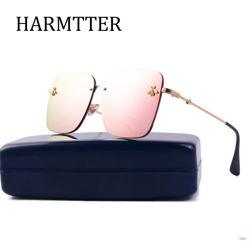 2020 Роскошные брендовые дизайнерские женские солнцезащитные очки без оправы