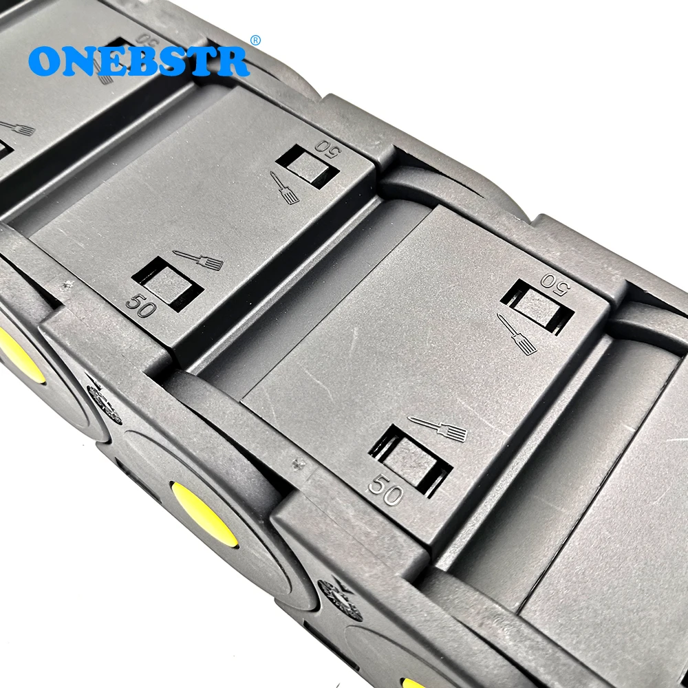 1 метр 35x50 мм кабель закрытого типа Тяговая цепь проволочный носитель улучшенная