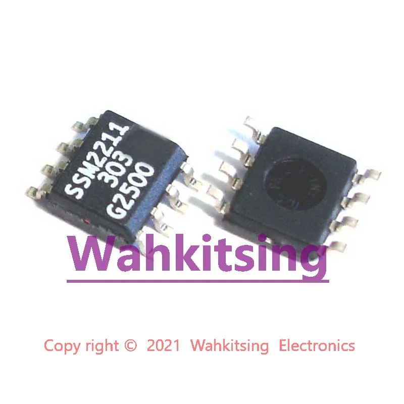 10 шт. SSM2211S SOP-8 SSM2211 SSM2211SZ-REEL7 с низким коэффициентом искажения 1 5 Вт аудио усилитель