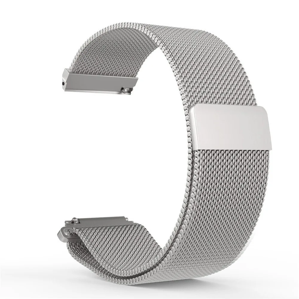 20 мм браслет для Amazfit Bip ремешок из металлической нержавеющей стали для Xiaomi Huami Amazfit Bip BIT Молодежные часы замена наручных ремней