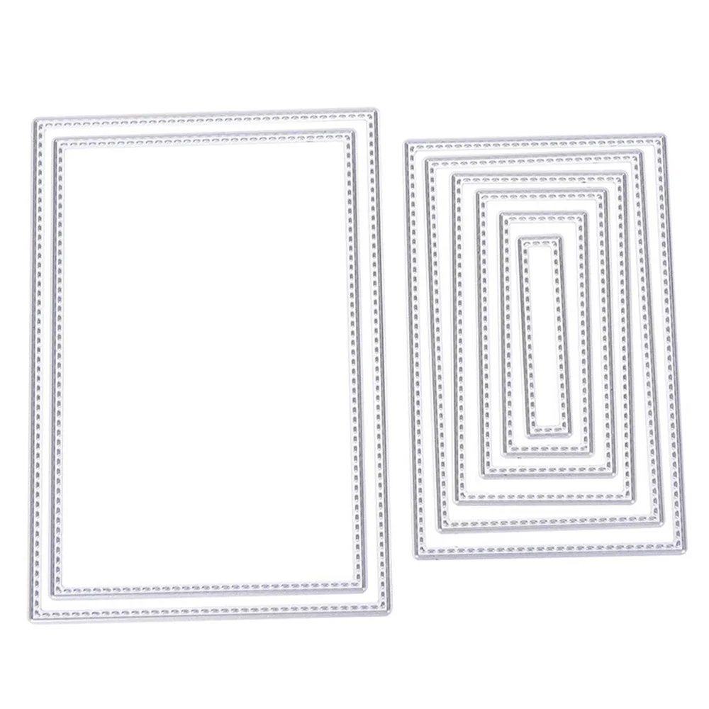 Металлические режущие штампы прямоугольные трафареты для изготовления карт