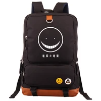 assassination classroom cosplay backpack unisex schoolbag oxford cloth bag unisex ruckpack student satchel anime cos multy color