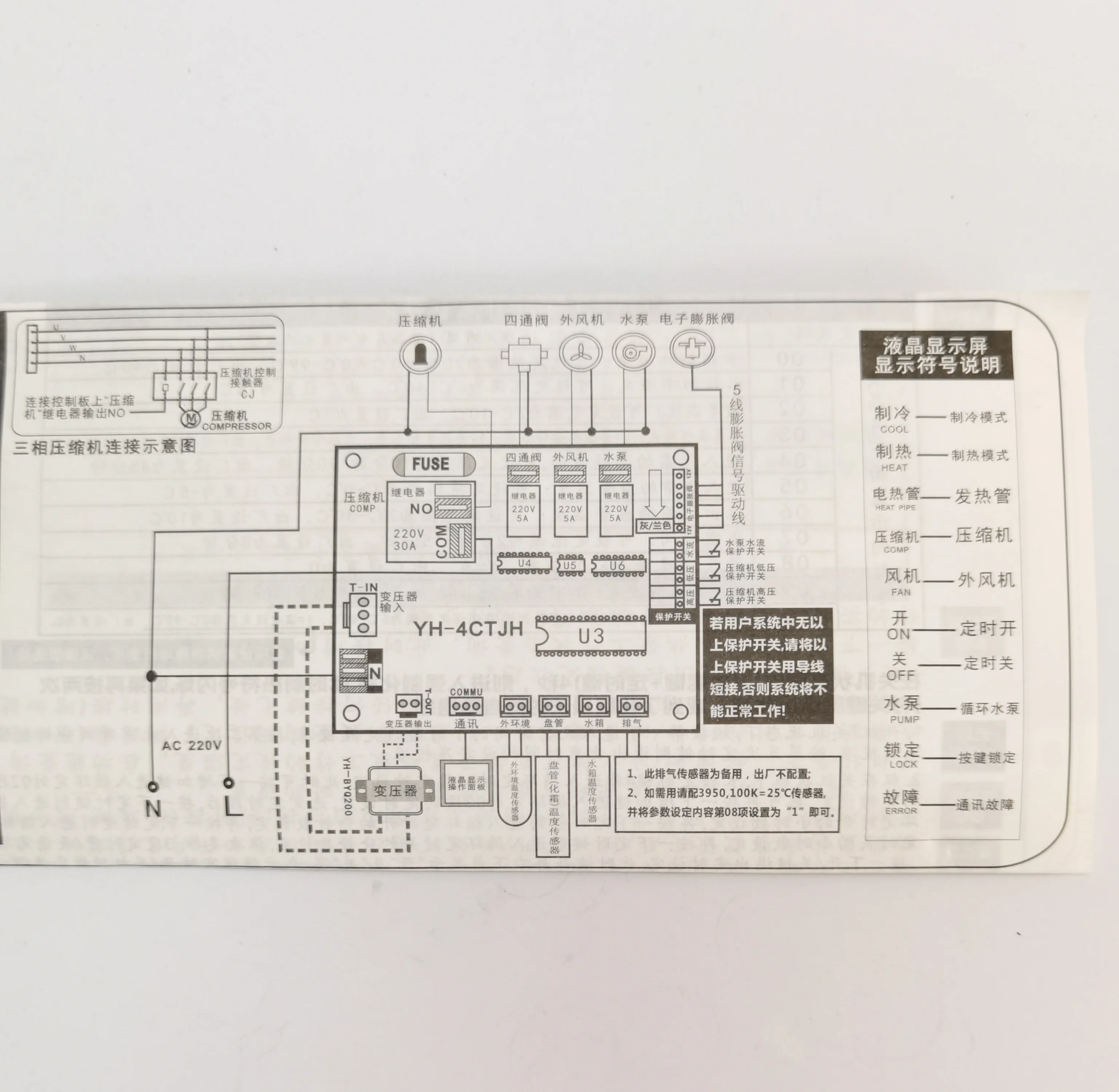 Система воздушного кондиционирования водонагреватель охладитель компьютерная