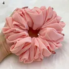 Мусульманские модные резинки для волос, малазийские женские большие шифоновые резинки, красивый хиджаб, объемные резинки для волос, аксессуары для волос