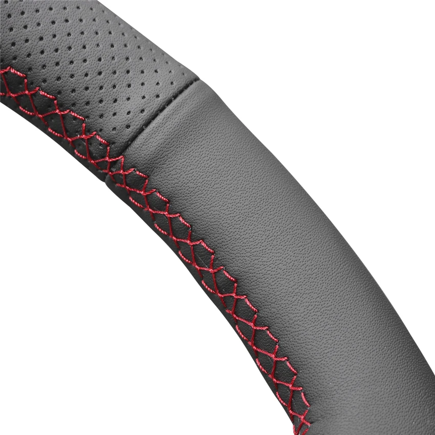 MEWANT Black Artificial Leather Steering Wheel Cover for Renault Clio 2 2001-2008 Twingo 2007-2014 Dacia Sandero 2008-2012 | Автомобили и