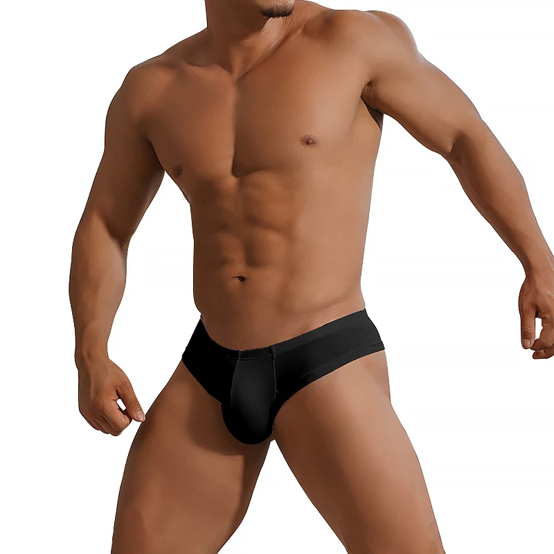 

ADANNU Gay Sexy Underwear Men Briefs Cuecas Soft Modal Underpants 9 Colors Brief U Convex Pouch Male Panties Slip Homme AD325