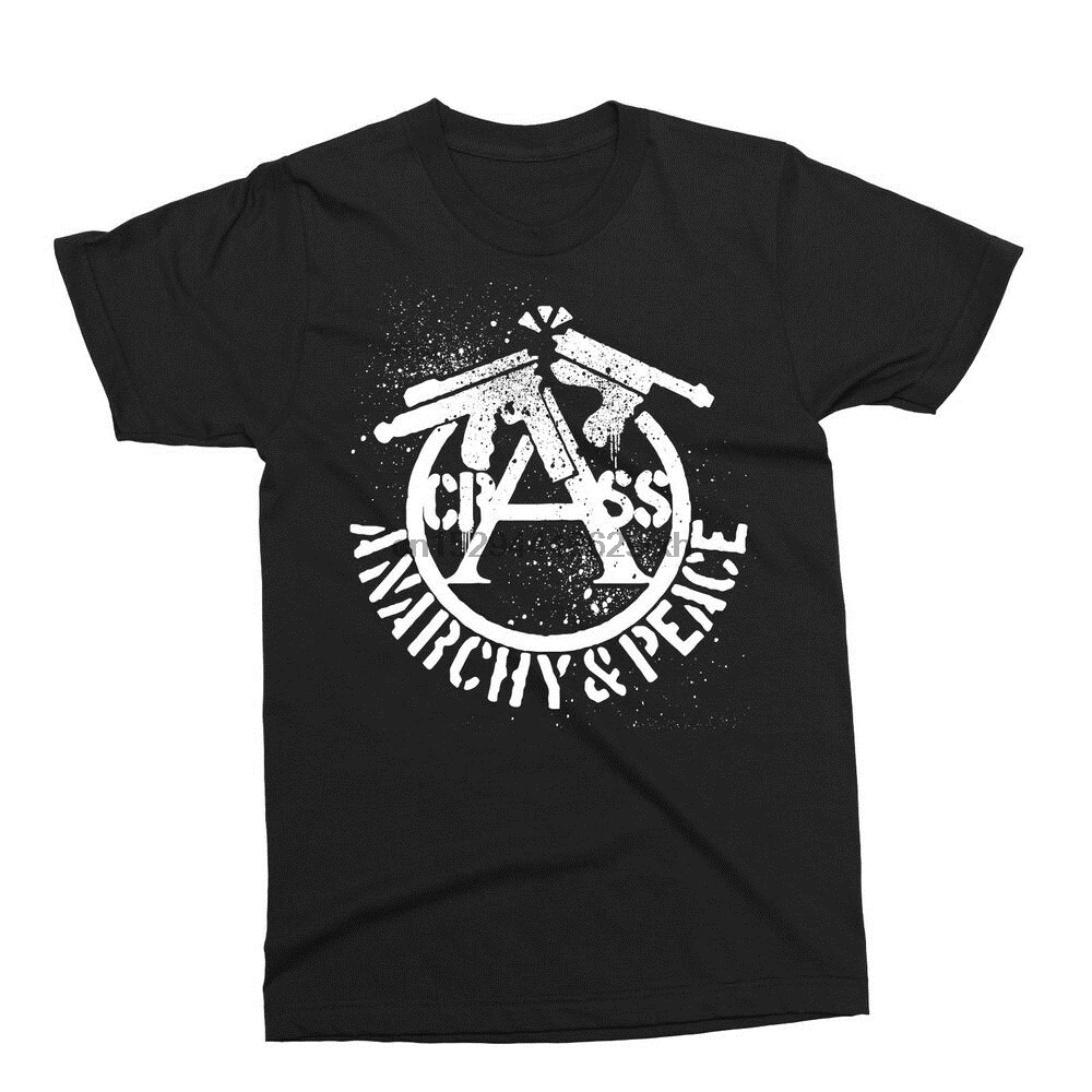 CRASS Анархия мировая рубашка PunkAnarchoCrustpunk|Мужские футболки| |