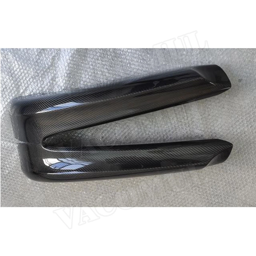 Углеродное волокно для автомобиля Передние Губы разветвители закрылки фартуки