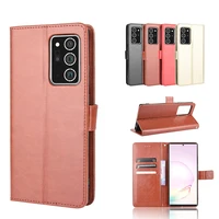 fashion ultra thin solid color flip leather phone case for huawei p smart z pro plus bracket card slot wallet shockproof cases