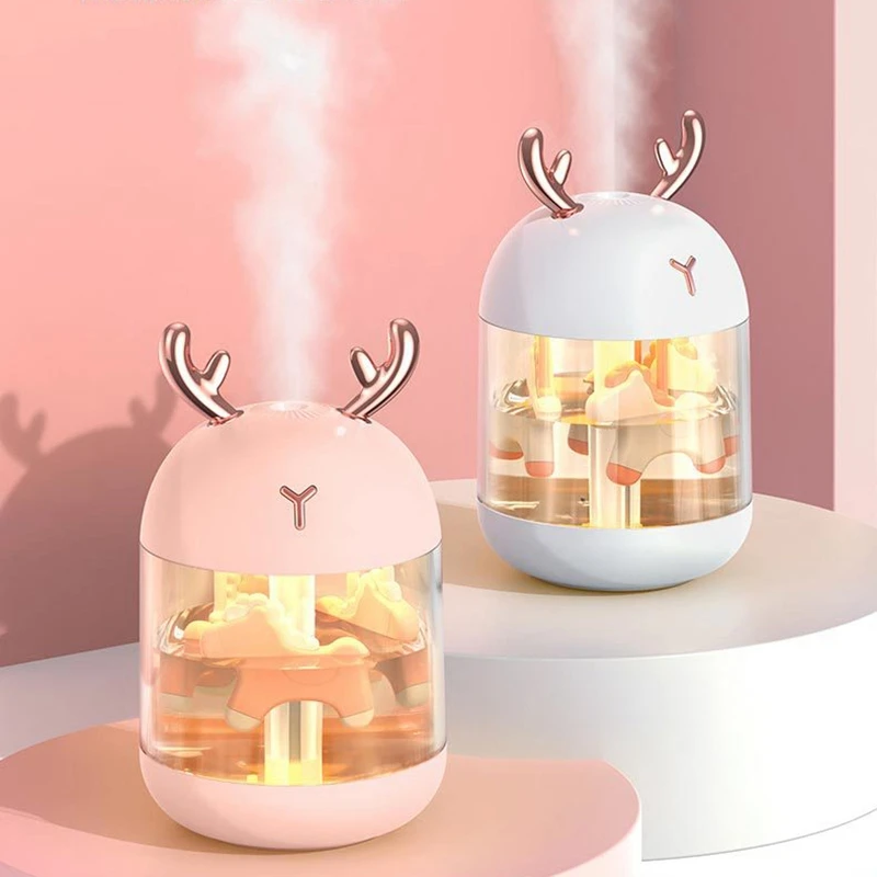 

Мини USB портативный маленький светодиодный ночсветильник с отрицательными ионами Домашний Настольный очиститель воздуха увлажнитель, нас...