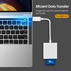 Портативный кардридер 2 в 1 для SDTF карт Type-c 3,1 OTG